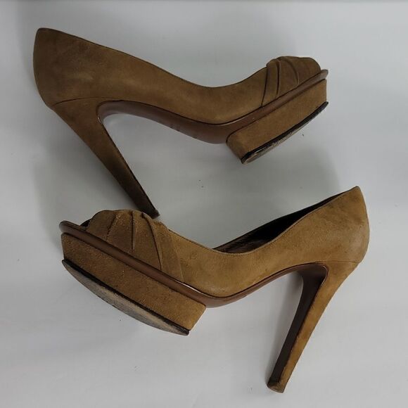Sergio Rossi 5 Inch Heels Size 38 or 7 - Picture 4 of 8